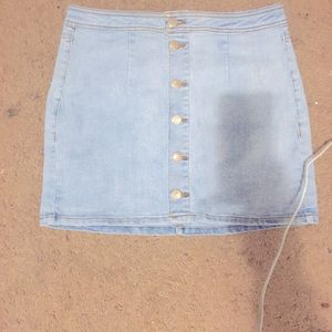 Jean skirt